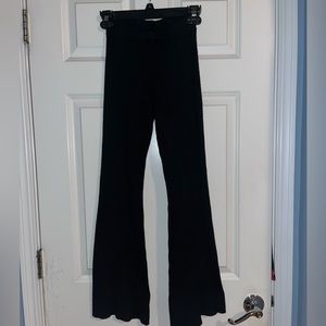 Forever 21 Ribbed Flare Pants